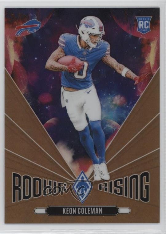 2024 Panini Phoenix Rookie Rising Bronze 66/75 Keon Coleman #RR-KCN RC 4k8