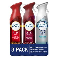 Febreze Air Mist Air Freshener Spray, Odor-Fighting Room Spray for Home, Bath...