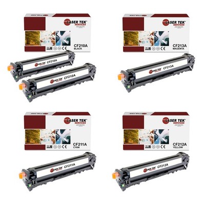 5Pk LTS 131A B C M Y Compatible for HP LaserJet Pro 200 M251n MFP Toner