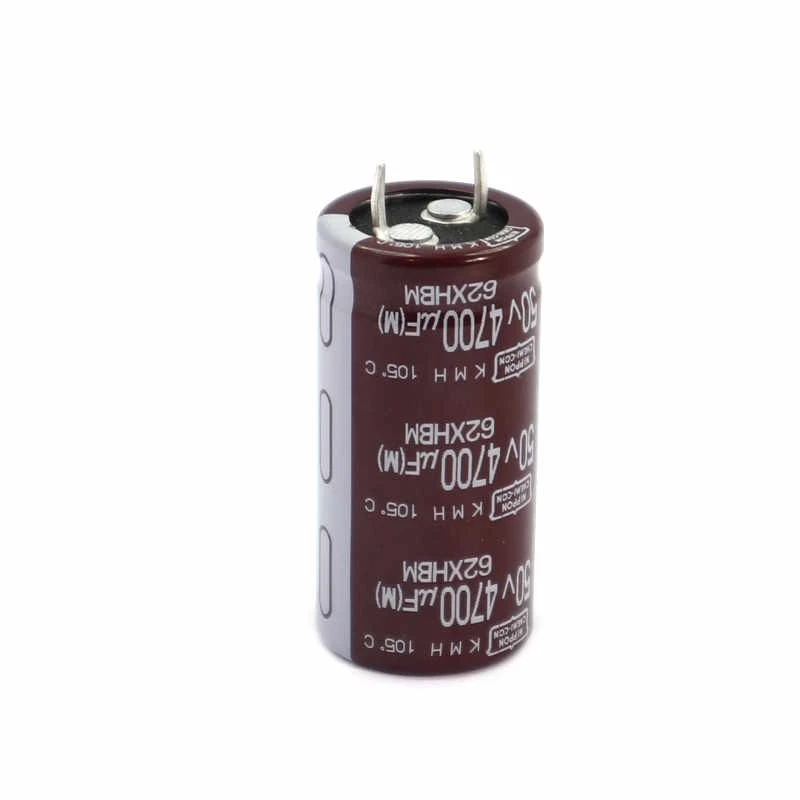 NIPPON CHEMI-CON KMH Elektrolytkondensator, 4700µF, 20%, 50V-, 105°C, RM10