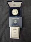 2010 W American Eagle One Ounce Silver Proof Coin w/ Original Box & COA
