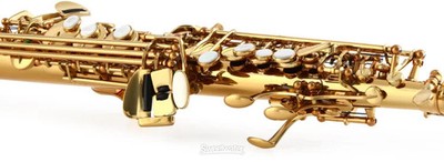 P. Mauriat PMSS-185 Intermediate Soprano Saxophone - Gold Lacquer P. Mauriat PMSS-185 Intermediate Soprano Saxophone - Gold Lacquer