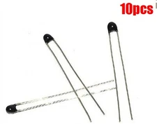 10Pcs Thermistor Ntc MF52-103 3435 10K Ohm 5% Temperature Sensor New Ic pe