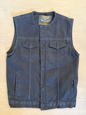 Milwaukee Performance Black Denim Conceal Carry Vest Men's Small