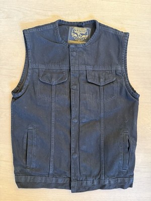 Milwaukee Performance Black Denim Conceal Carry Vest Men's Small