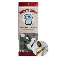 Death To Loofah: Exfoliating Shower Towel - Japanese Style Body Scrubber,...
