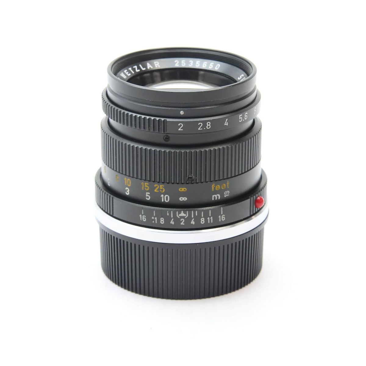 Leica 単焦点レンズ SUMMICRON-M 1:2/50 C0217 417klv-bazL