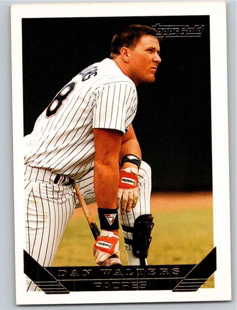 1993 Topps Gold #273 Dan Walters San Diego Padres Free Shipping!