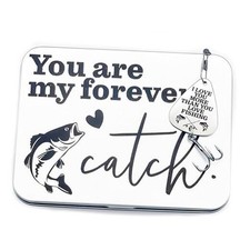 Fishing Lure Gift for Husband I Love You More Than You Love Fishing for Him