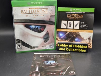 Star Wars Battlefront Deluxe Edition (  Xbox One ) CIB - Mint Disc - Pristine 