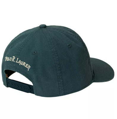 Polo Ralph Lauren Sportsman Cap Green Ripstop Snapback Bird Polo