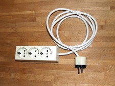 Steckdose 3fach Verteiler DDR