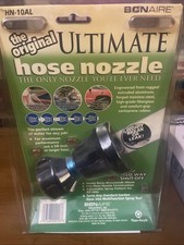 Bon-Aire Ultimate Myjnia samochodowa Aluminiowa dysza węża z czerwonym wykończeniem i gumową obudową