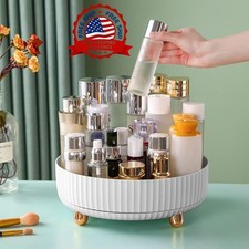 Organizador de maquillaje y perfumes, giratorio 360 grados con gran capacidad