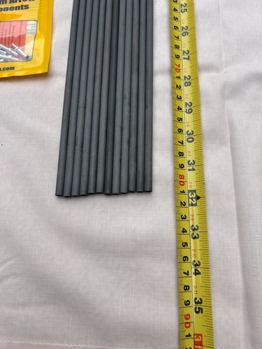 Punta Dorada Pierce Platino Objetivo Flechas Eje 250 12 Sin Cortar Nuevo - Imagen 2 de 11