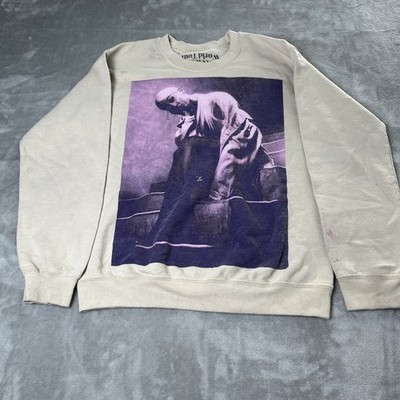 Ariana Grande Sweatshirt Sweetener World Tour 2019 Beige Merch 2-Sided S Small