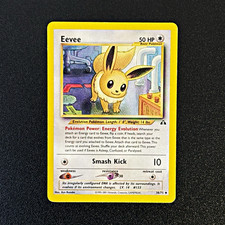 Pokemon Eevee 38/75 Neo Discovery Unlimited Regular English MP on eBay