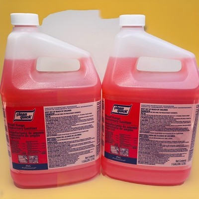 2 Gallons Proctor & Gamble Broad Range Quat Sanitizer Disinfectant Sanitizer