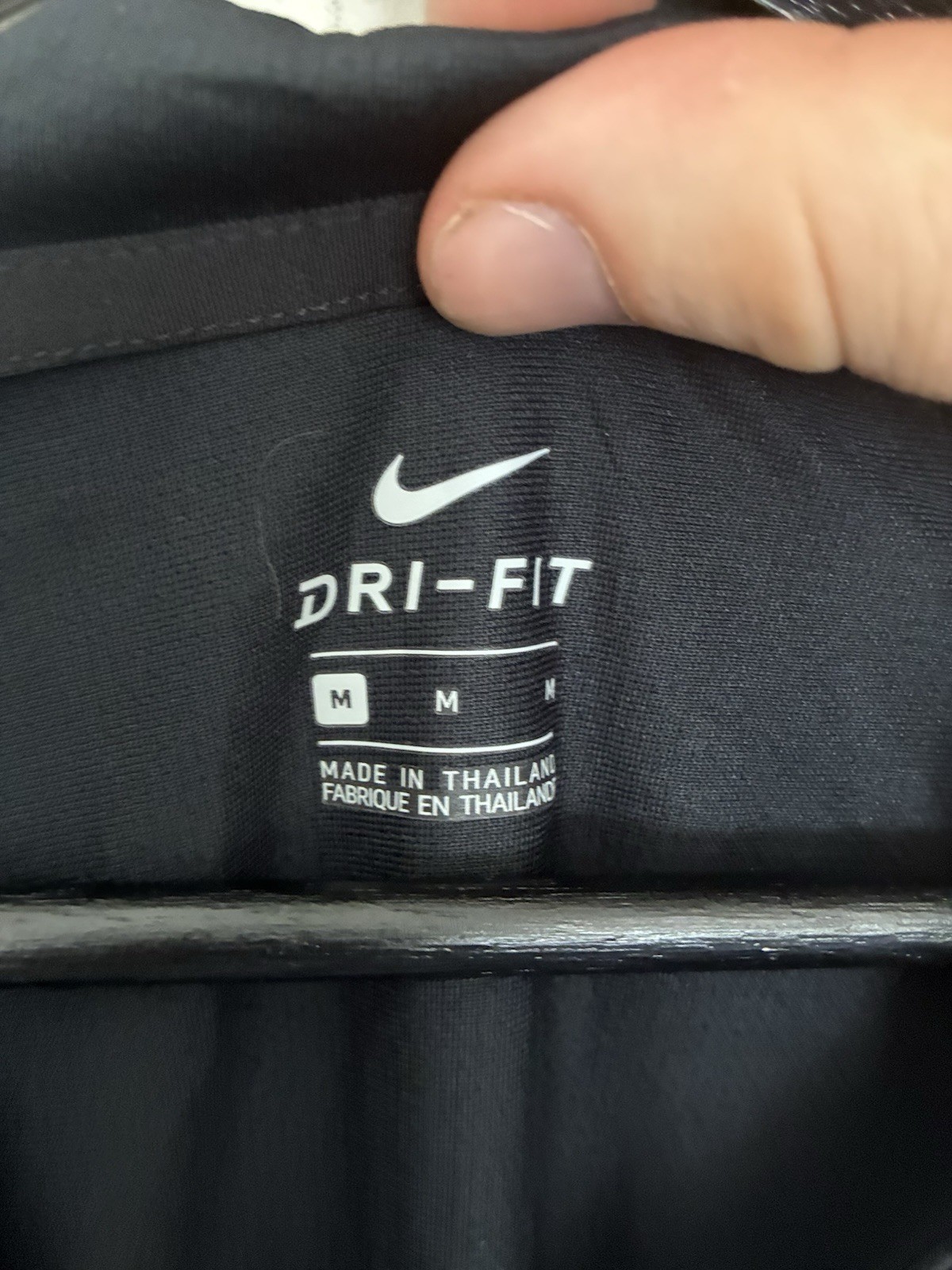 Nike Women's M Black Dri-FIT Short Sleeve Polo Shirt TechnoGuard Workwear Logo image 5