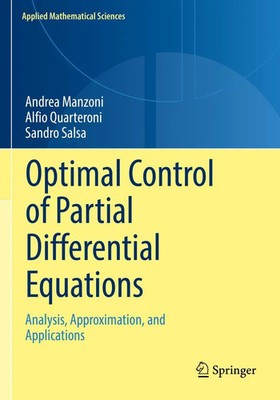 Optimal Control of Partial Differential Equations Andrea Manzoni (u. a.) Buch