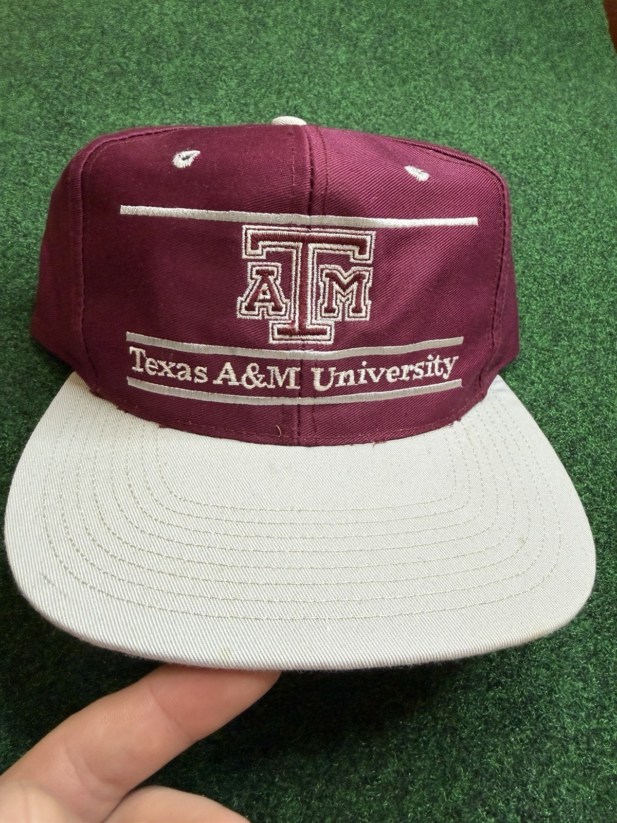 Vintage Texas A&M The Game Splitbar Snapback Hat