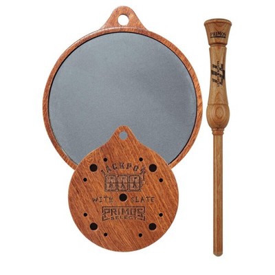 Primos Hunting Jackpot Slate, Turkey Hunting Box Call with Comprehensive Cond...