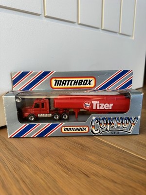 Matchbox Convoy CY-17 Scania Tanker Tizer Spielzeug Modell Lkw 80er Jahre