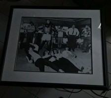MUHAMMAD ALI  Aka Cassicus Clay Signed Photo 16x20 The Beatles FRAMED  Rare