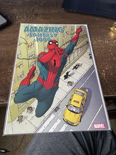 AMAZING FANTASY 1000 MCNIVEN 2ND PRINT VARIANT-NM-SPIDER MAN