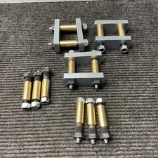 Heavy Duty Shackle Upgrade Kit 2.25" Shackles For Tandem Axle Trailer Truck