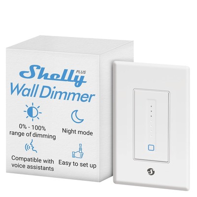 Plus Wall Dimmer UL | WiFi Smart Wall Dimmer Switch | Home Automation | Bluet...