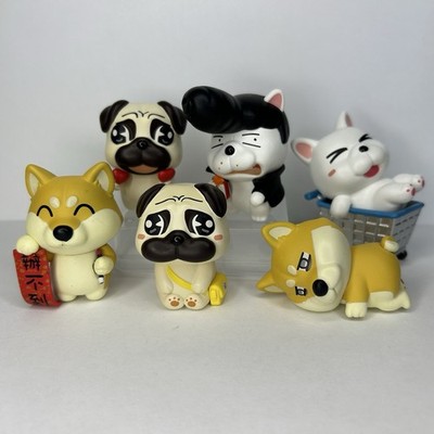 Partner Toys X Doca Cute Dog Tea Pills Gashapon Set Blind Box Designer Art Toy