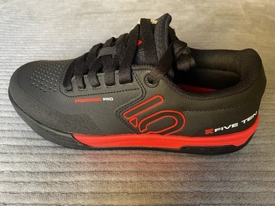 ADIDAS FIVE TEN FREERIDER PRO SIZE 7 BLACK/RED MOUNTAIN BIKE SHOES