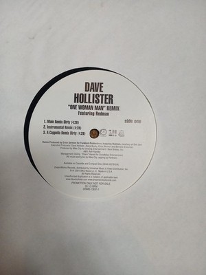 Dave Hollister - One Woman Man ft Redman 12'' Single Vinyl Promo SKG  (732)