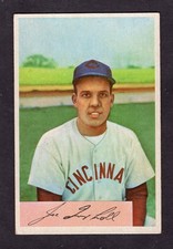 1954 BOWMAN JOE NUXHALL CARD NO:76 B NEAR MINT CONDITION