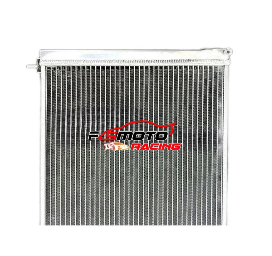 Aluminum Radiator &Fans For 1971-1989 Ferrari DeTomaso De Tomaso Pantera 5.8L V8