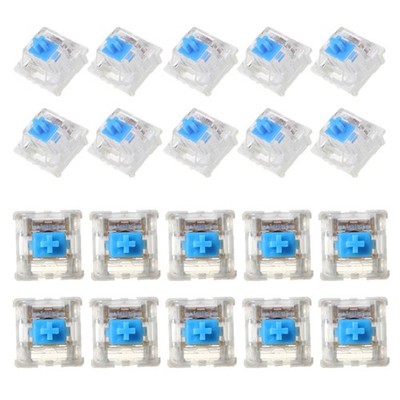 10Pcs 3 Pin Mechanical Keyboard Blue Switch for Cherry MX Keyboard Tester Kit