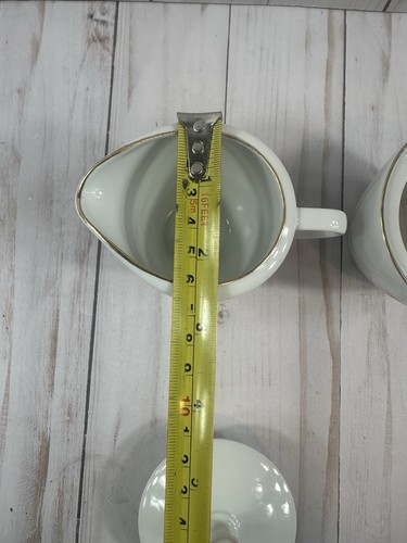 VTG Seltmann Weiden K. Bavaria Sugar Bowl & Creamer Set Floral Pattern Doris - Picture 10 of 10