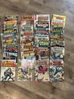 Vintage Marvel & DC  Comic Books Large Lot 32 Iron Man Thing Flash