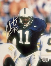 Lavar Arrington Signed Autographed Penn State Nittany Lions 8x10 Photo BAS COA