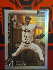 2025 Topps Chrome Update - Erick Fedde #USC89 Sepia Refractor Atlanta Braves 