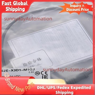 1PC New Omron E2E-X3D1-M1GJ Proximity Switch E2EX3D1M1GJ In Box US Free TAX