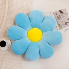 Menoeceus Flower Pillow Flower Shaped Throw Pillow Cute Floor Seating Cushion D