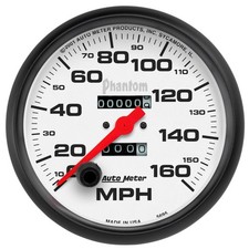 Autometer 5895 Phantom In-dash Mechanical Speedometer
