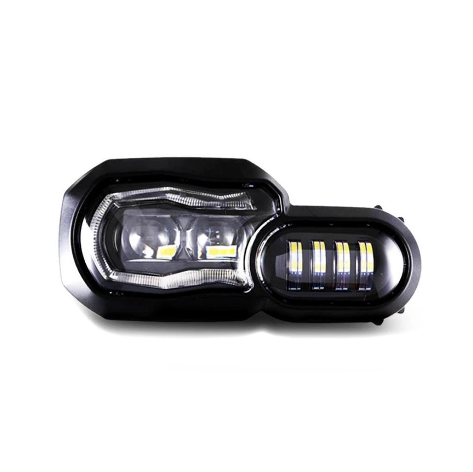 LED Scheinwerfer QL2 für BMW F 650 GS 08-12 Hauptscheinwerfer ECE gebraucht - Bild 2 von 4