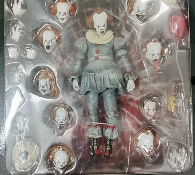 NECA IT The Many Faces of Pennywise Clown Deluxe 7" Action Figure New in box