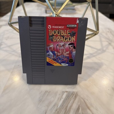Double Dragon NES 1988 Nintendo Cartridge Tested Authentic