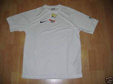 5668 T-Shirt Fußball NIKE Kurze Ärmel Weiß Jersey S