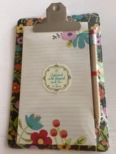 Roobee Mara-Mi CLIPBOARD, NOTE PAD & PEN Shopping List 80 SHEETS Set SEALED