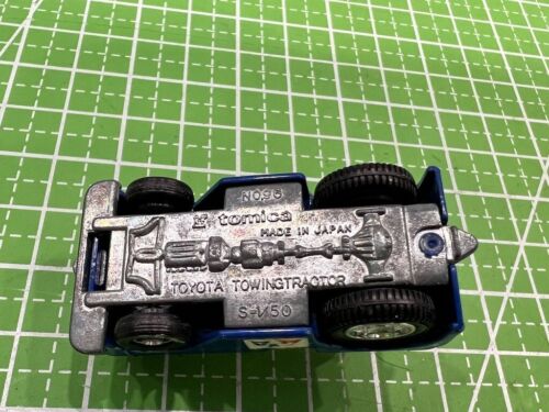 Tomica Toyota Towing Tractor Japan No 96 Made In Japan - Picture 9 of 9